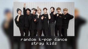 random k-pop dance\stray kids
