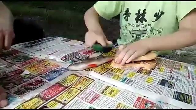 Чистим окуня на башкирский манер смотреть онлайн