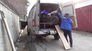 Квадроцикл внутри Соболя 4х4