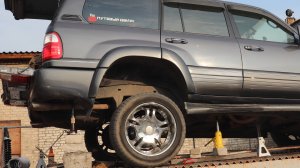 Убираю гидру на LX470 и ставлю пружины от Данилы