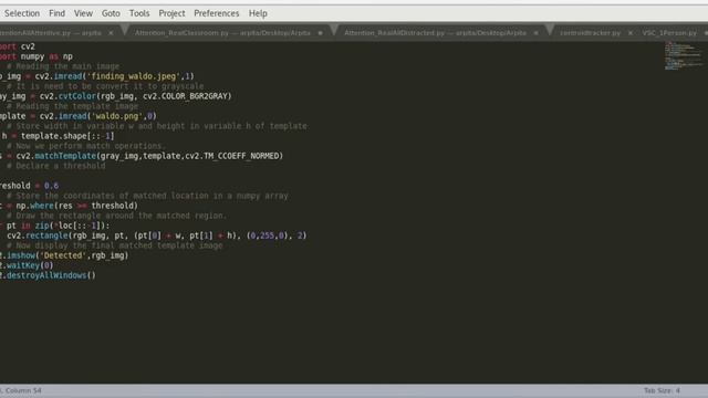 Day6(Template Matching with open cv)