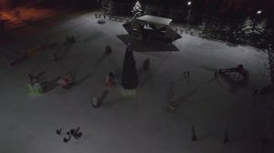 ПРОГУЛКА ПОНОЧНОМУ НЕБУ ИЗЛУЧИНСКА