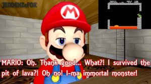 Mario Reacts to Mario from H3ll