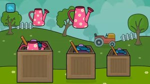 Учим размеры: большой, маленький и средний.развивайки для малышей