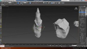Моделирование камней в 3ds max