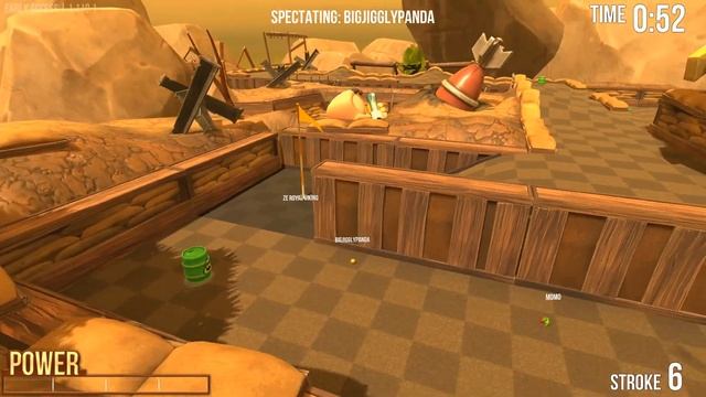 *NEW* WORMS MINI-GOLF COURSE! (Jetpacks and MORE!) | Golf With Your Friends Ft. Friends смотреть онлайн