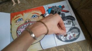 Бумажные куклы, школа и больница в альбоме, продолжение нашего бумажного мира