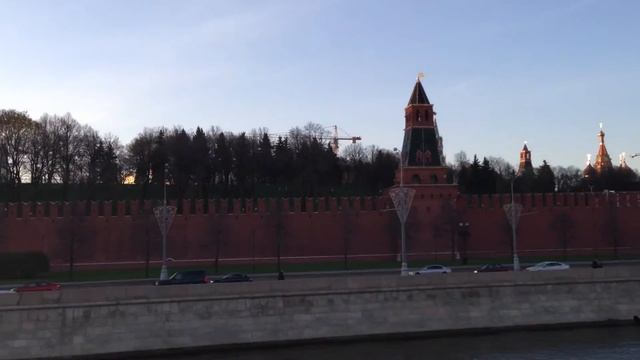 Москва. Кремль. Закат