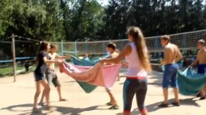 Комический волейбол