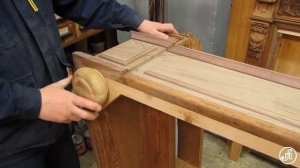 Реставрация дивана.