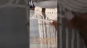 Мастер класс "Макраме панно"