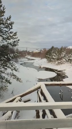 Январский пейзаж Верхней Сысерти
