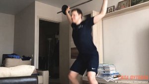 Лучшие УПРАЖНЕНИЯ со ШТАНГОЙ в домашних условиях.