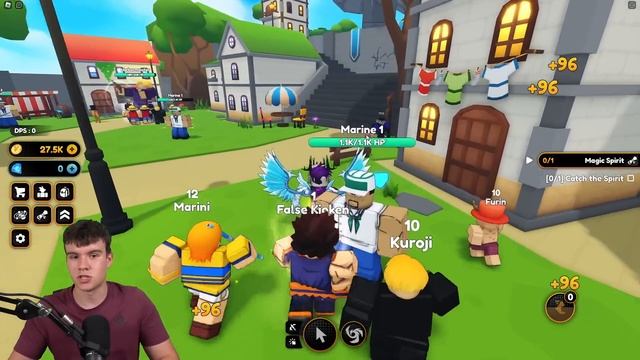 How To Find ALL 4 MAGIC SPIRIT LOCATIONS In Roblox Anime Champions Simulator! Catch a Spirit Quest!