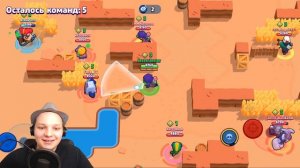 BRAWL STARS, НО ВСЕ ЖДУТ МАЛЕНЬКОЙ ЗОНЫ ДЛЯ БОЯ