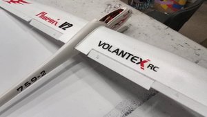 Настройка мотопланера Volantex Phoenix v2 (закрылки, элероны).