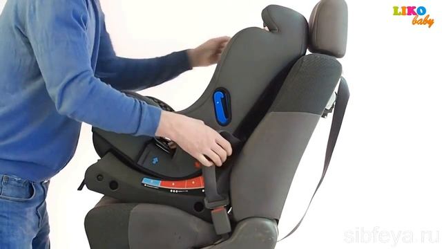 Установка Детского Автокресла в Автомобиль Liko Baby LB 718