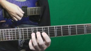 How to Play The Unforgiven Solo by Metallica Как играть, Guitar lesson Part 1