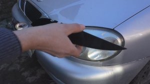 Реснички на фары Ланос