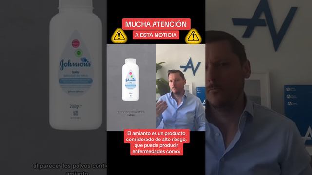 ⚠️ATENCIÓN A LA NOTICIA⚠️ Posible amianto en los polvos de talco de Johnson & Johnson