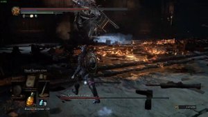 Dark Souls III Косплей фантомов на NG+7: Рыцарь-раб Гаэль vs Сестра Фриде