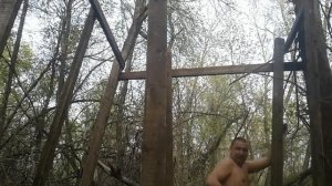 Постройка избы в лесу #3