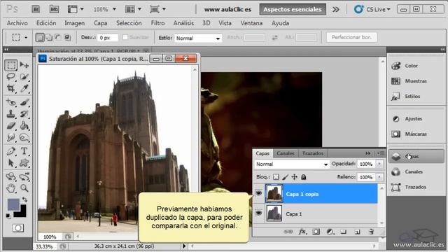 Curso de Photoshop CS5. 10.2. Corregir el color y la iluminación. смотреть онлайн