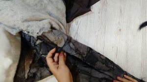 Как пришить рукав в шубу и заузить рукав