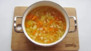 Шурпа из тушенки