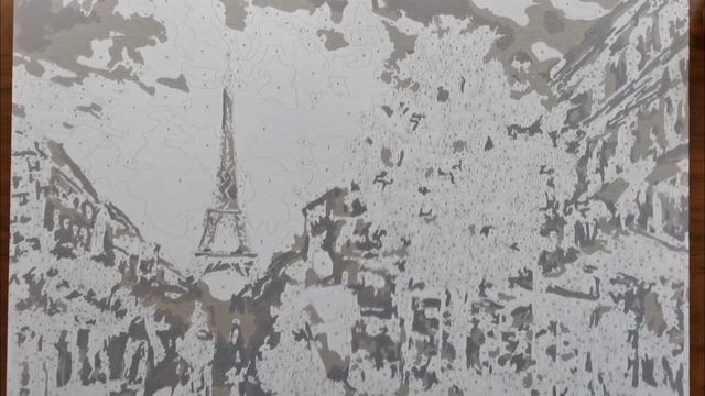 Рисую КАРТИНУ ПО НОМЕРАМ # 2 | Paint by numbers | Полный процесс |Рисую и болтаю | Languanna