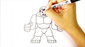 Сурет салу Халк | Как нарисовать Халка | How to draw Hulk
