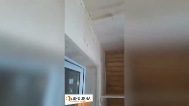 Балкон за 40`000 ₽ под ключ. Евроокна. Самый недорогой балкон "под ключ" 2019.