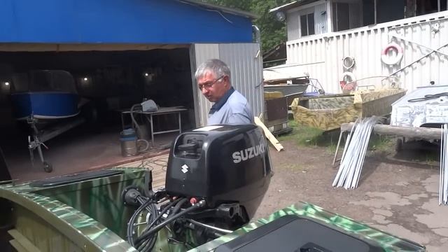 Прогрес 2 ..2М . Простое стекло на готовой лодке. смотреть онлайн