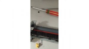 Ремонт принтера hp p2035,замена термопленки
