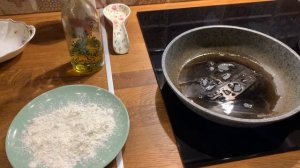 Жареный минтай в кукурузном крахмале