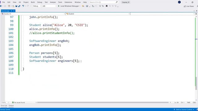19 C++ OOP Course 13 - Inheritance part 2. Overriding and virtual methods. Multiple inheritance