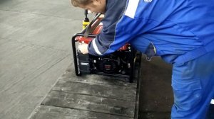 Запуск генератора Elemax SH 7600 EX-RS