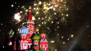 Салют на красной площади