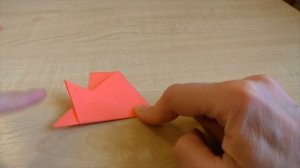 Видео-урок "Как сделать звезду из бумаги"