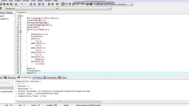 Random Walk in C