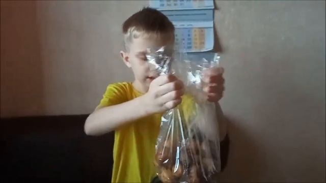 картошка в пакете