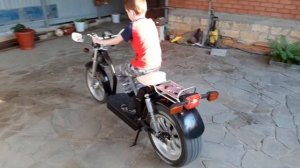 Электросамокат своими руками. Мощный электросамокат. Обзор. DIY ELECTROSCOOTER.