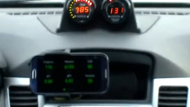 Температура выхлопных газов(выхлопа) бензин 92 + Очиститель ТЕХХИМ.РФ Часть 1 смотреть онлайн