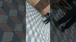 Как удалить траву между плиткой ? Эффективный способ ?