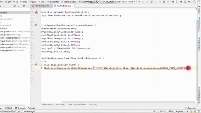 Get Your Current Location using Android Studio | Current Location | Dalvik Bytes смотреть онлайн