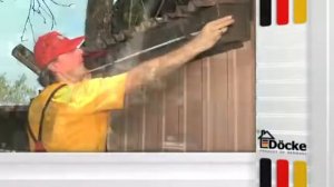DOCKE. Монтаж сайдинга Дёке