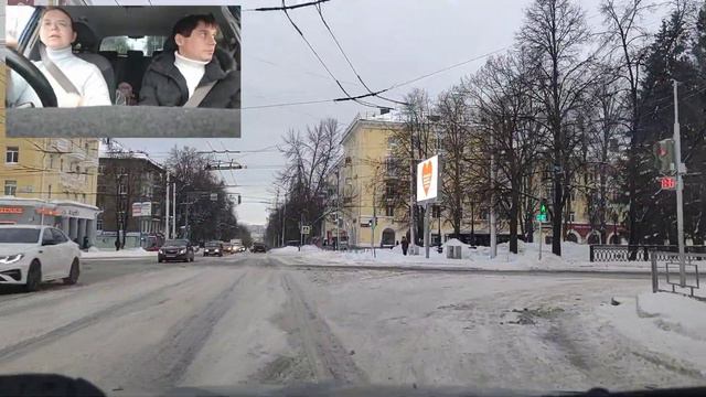 Готовимся к экзамену с Дарьей. Занятие по городу, экзамен в черниковке.