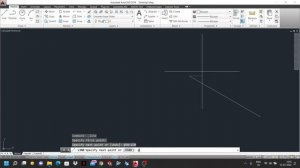 AUTOCAD : LINE  - RELATIVE POLAR COORDINATE SYSTEM