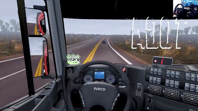 IVECO DO TOGA E BOIADEIRA - EURO TRUCK 2 - MAPA ELDORADO - VOLANTE G29 смотреть онлайн
