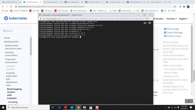 Install Kubernetes On Redhat | Setup Kubernetes Cluster Step by Step | Kubernetes Training | GCloud